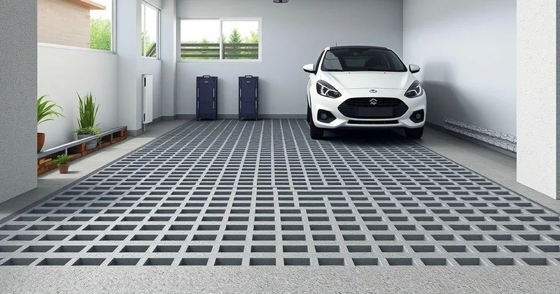 Concregrama garagem